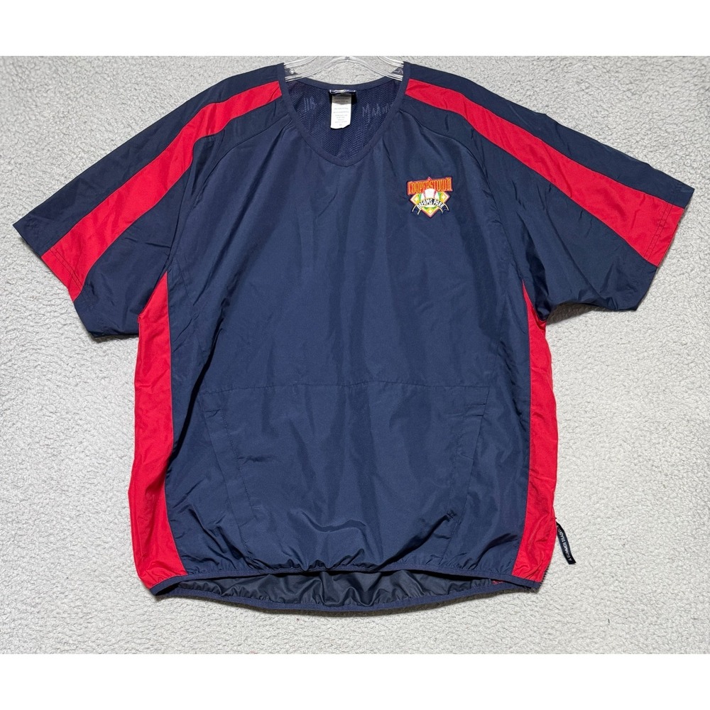 Cooperstown Baseball Dreams Park Vented Windbreaker Pullover jacket Mens Medium